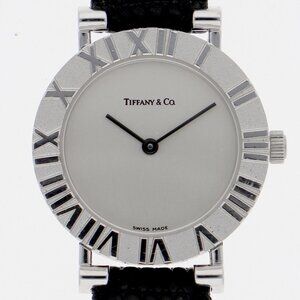 WATCH TIFFANY&Co. Atlas Silver SV925/SS/leather QZ